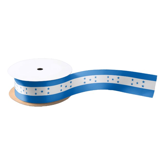 Honduras Flag Satin Ribbon (Spool)