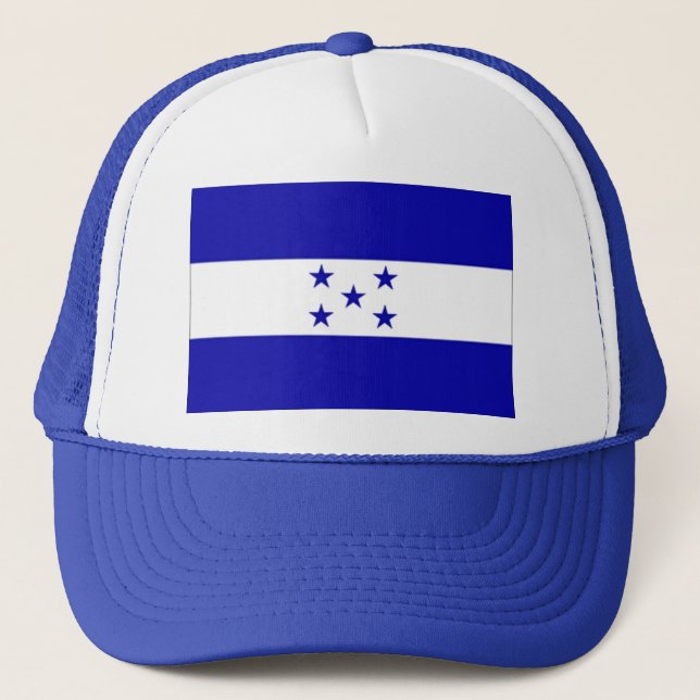 Honduras_flag trucker hat (Front)