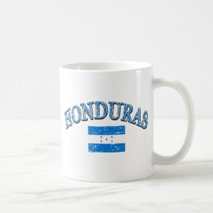 Honduras football design coffee mug