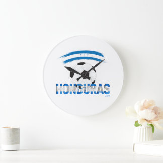 Honduras Fútbol Reloj de Pared Large Clock