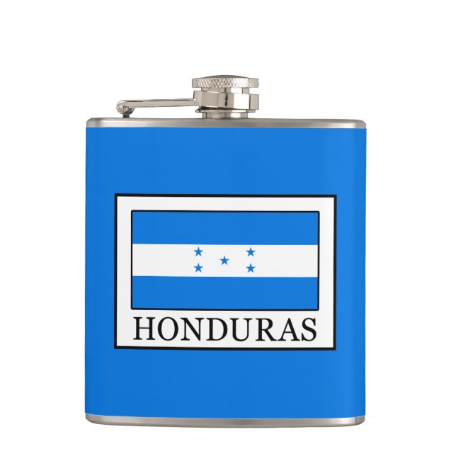Honduras Hip Flask (Front)