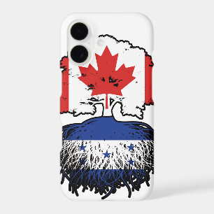 Honduras Honduran Canadian Canada Tree Roots Flag