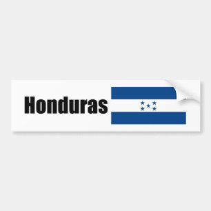 Honduras, Hondurian flag Bumper Sticker