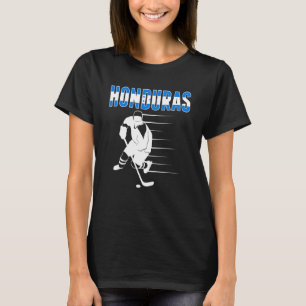 Honduras Ice Hockey Fans   Honduran Hockey Team Su T-Shirt