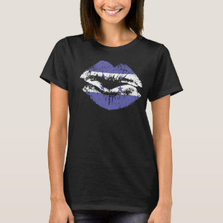 Honduras Lips tshirt design for women.