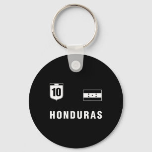 Honduras Outfit Blue Honduras Apparel Design Cloth Key Ring