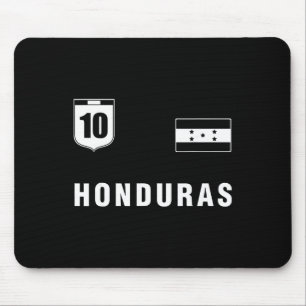 Honduras Outfit Blue Honduras Apparel Design Cloth Mouse Pad
