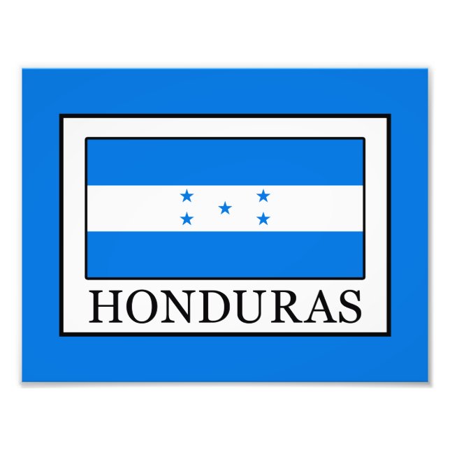 Honduras Photo Print (Front)