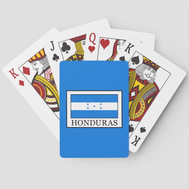 Honduras Playing Cards (Back)