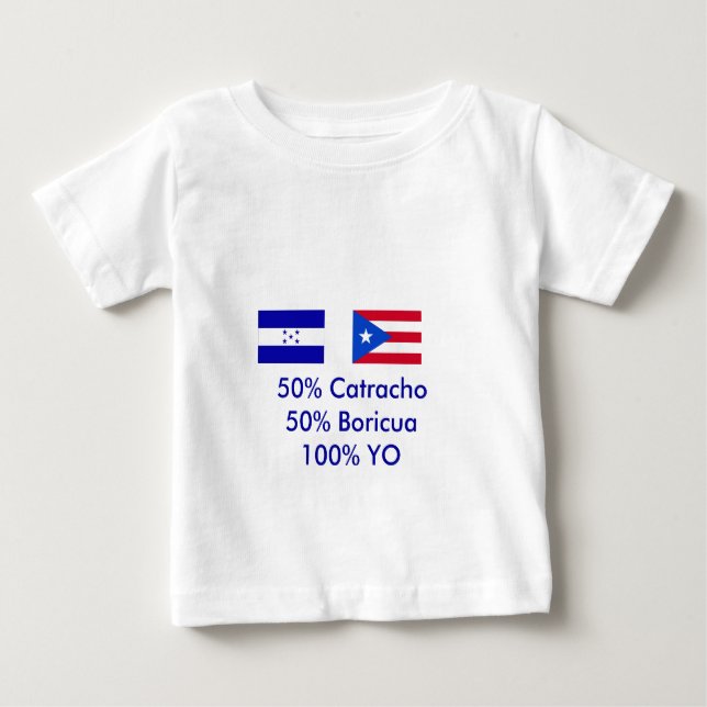 Honduras Puerto Rico - Customised Baby T-Shirt (Front)