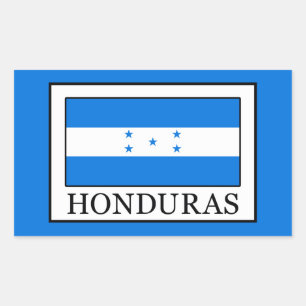 Honduras Rectangular Sticker