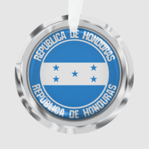 Honduras Round Emblem Ornament