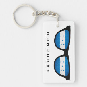 Honduras Shades custom text & colour key chain