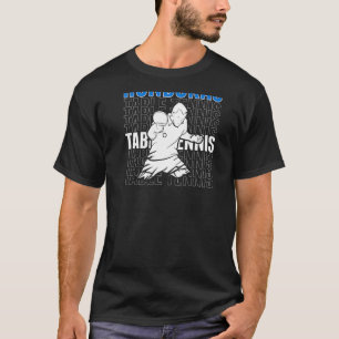 Honduras Table Tennis  Support Honduran Ping Pong  T-Shirt
