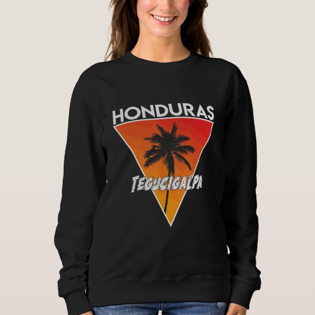 Honduras With Sunny Colours Sweatshirt (Front)