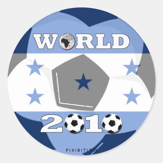 Honduras World Cup Sticker (Front)