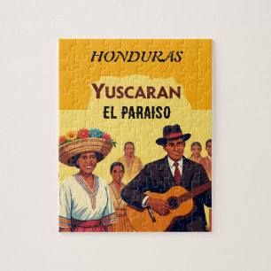 Honduras YUSCARAN Retro poster Jigsaw Puzzle