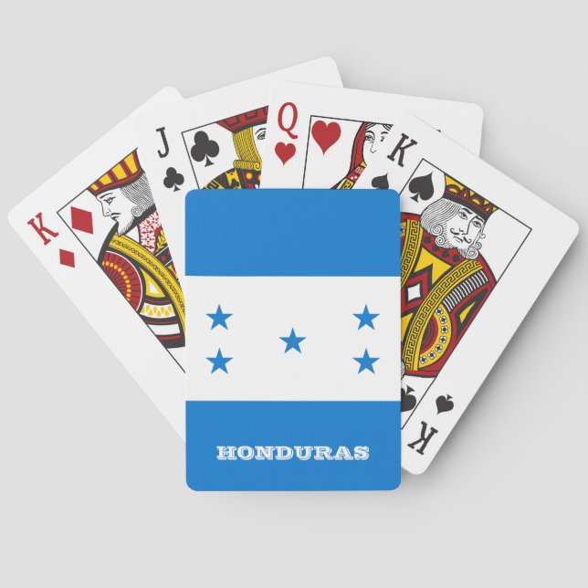 Hondurasan Flag Games, Honduras Playing Cards (Back)