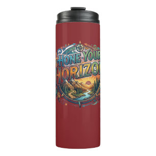 Hone Your Horizon Thermal Tumbler