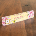 Honecomb happy bumble bees pink florals boss babe