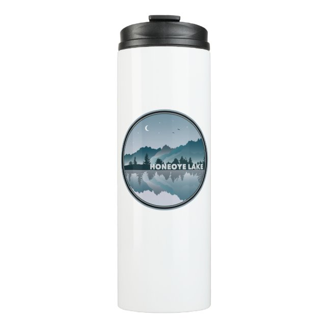 Honeoye Lake New York Reflection Thermal Tumbler (Front)