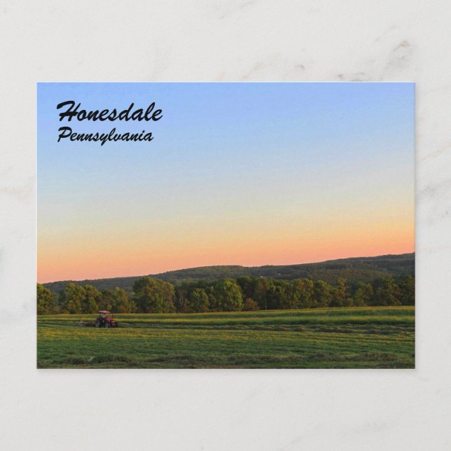 Honesdale Pennsylvania Postcard (Front)