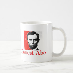 "Honest Abe" Abe Lincoln Art T-Shirt & Gifts Coffee Mug