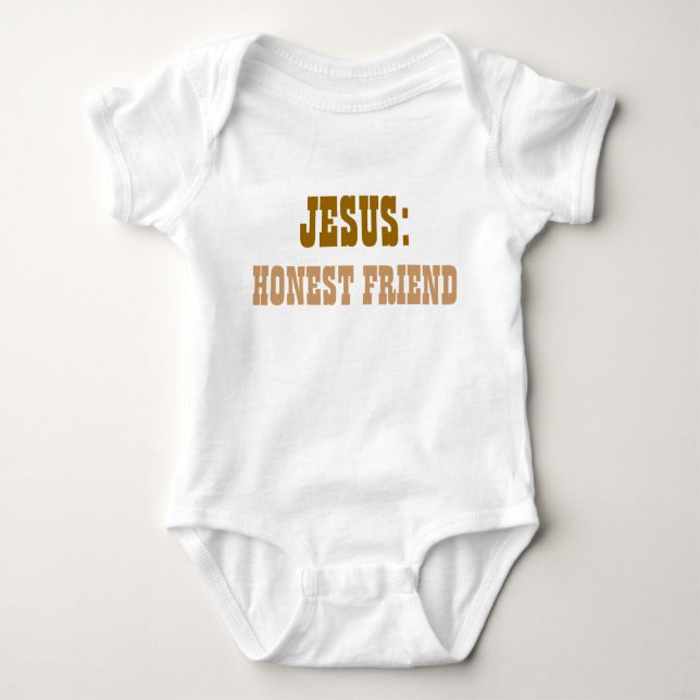Honest Friend Baby Suit Bodysuit (Front)