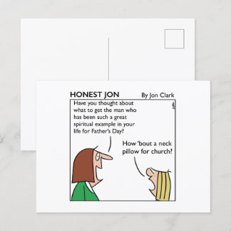 Honest Jon funny Father’s Day card