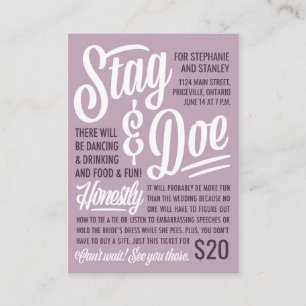 Honestly Stag & Doe Ticket