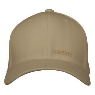 Honesty Embroidered Hat