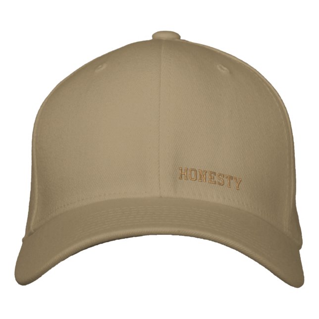 Honesty Embroidered Hat (Front)