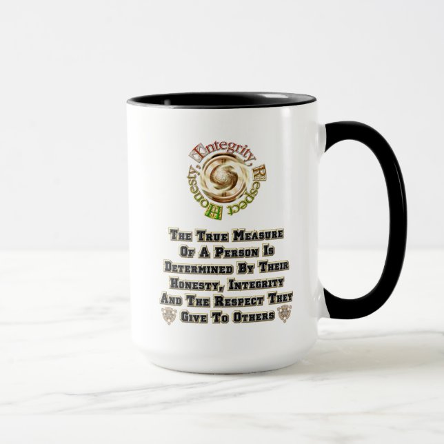 Honesty Integrity Respect MXT Mug (Right)