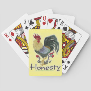 "Honesty" Playing Cards