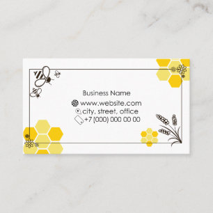 Honey and bees are the beekeeper's calling card