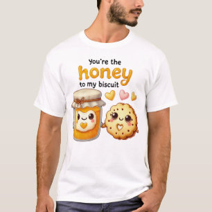 Honey and Cookie Adorable Illustration T-Shirt