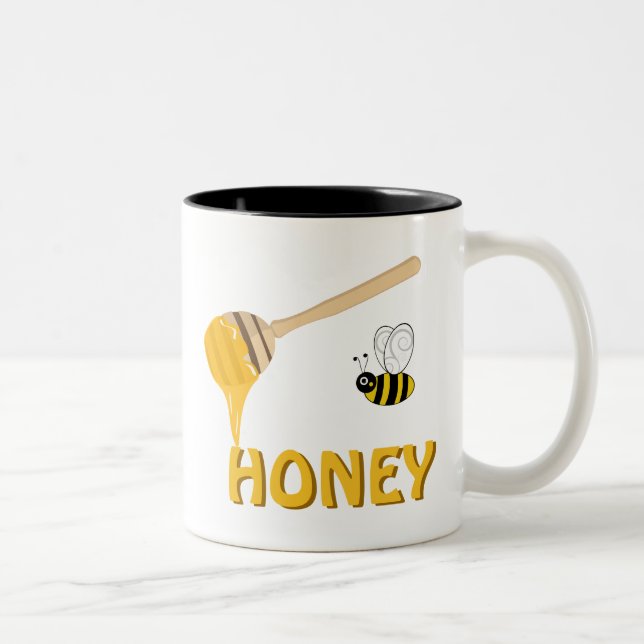 Honey and Honey Bee Cup (Right)