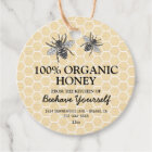 Honey Apiary Jar Tags | Vintage Honeybee