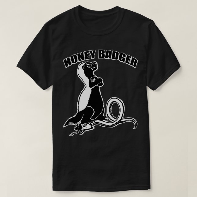 Honey badger 57 T-Shirt (Design Front)