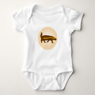 honey badger baby bodysuit