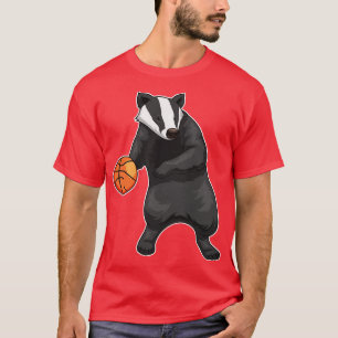 Honey badger Basketball player Basketball T-Shirt