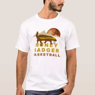 Honey Badger Basketball T-Shirt