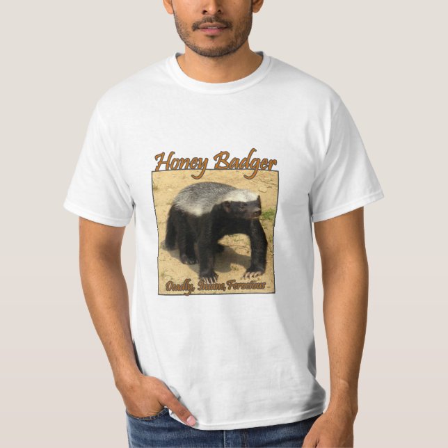 Honey Badger Facts Tee (Front)