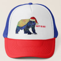 Honey Badger Funny Christmas Nasty Nice Quote