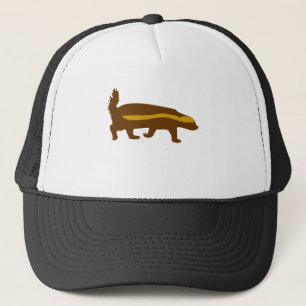 honey badger honey badger honey badger trucker hat