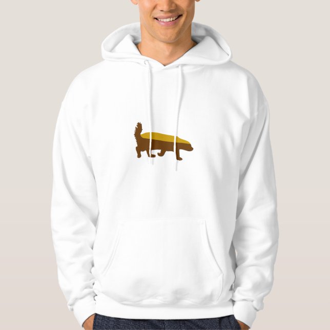 honey badger hoodie (Front)