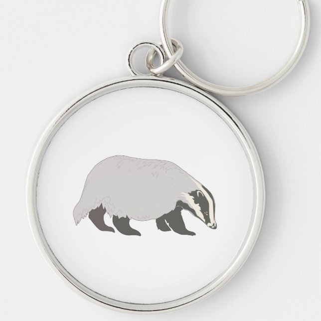 honey badger key ring (Front)
