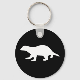 Honey Badger Key Ring