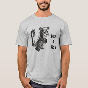 Honey Badger Like a Boss T-Shirt