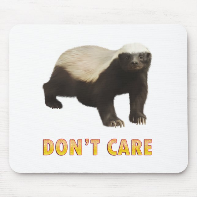 Honey Badger Mouse Pad (Front)